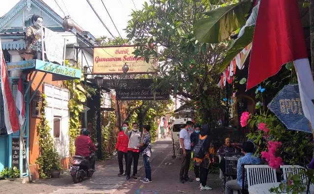 Kampung Wisata Batik Kauman Solo